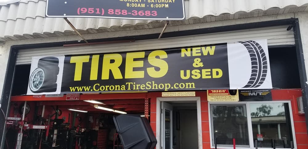 Places to Get Tires | New and Used Tires in Corona | Call: (951) 858-3683
